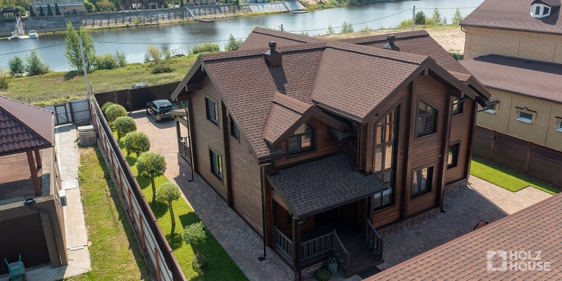 Дом из клееного бруса по проекту \"Корвет v3\" Фото 12